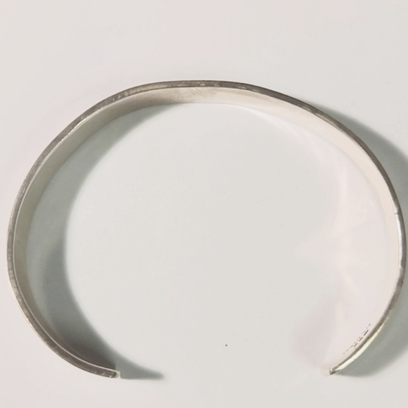 1950'S Mexican Hallmarked Sterling Silver Bracelet - Picture 8 of 15